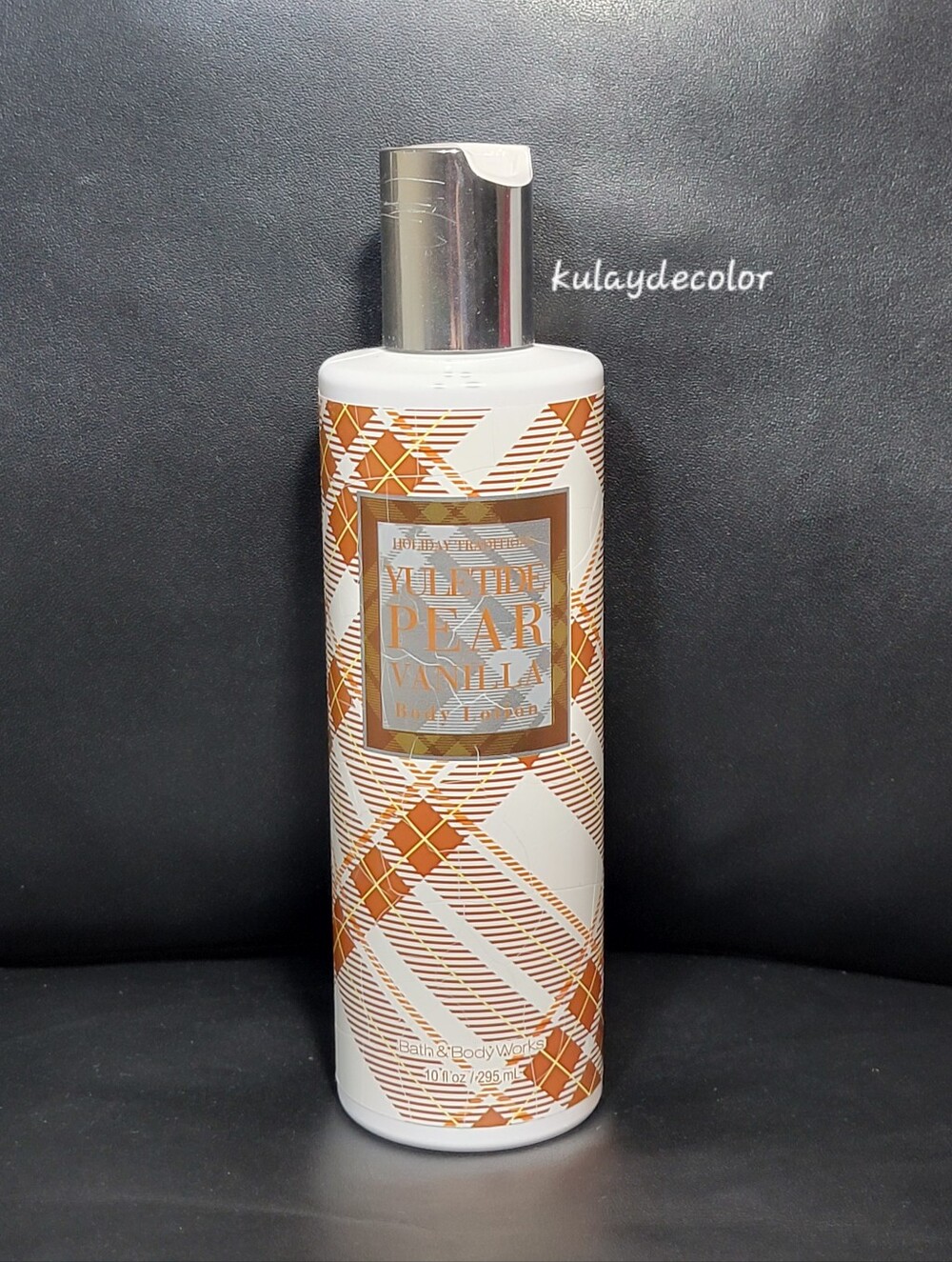 ath & Body Works Yuletide Pear Vanilla Body Lotion 10 oz Full Retired Holiday